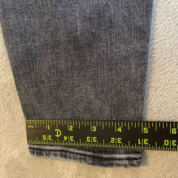 Madewell Woman's Jeans 27 10" High-Rise Skinny Crop Black Denim - Picture 6 of 11